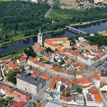 Ferienwohnung Dum V Podzamci Mělník Exterior foto